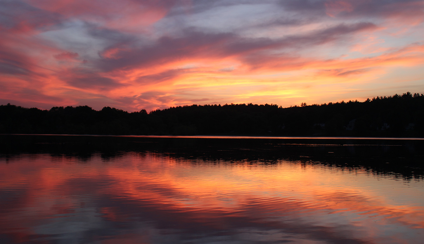 Buckmaster Pond Sunset