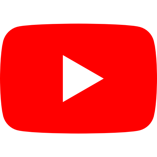 youtube social media icon