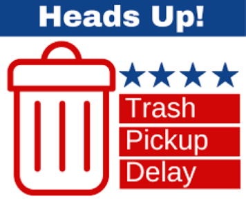 Trash, Recycling & Yard Waste Collections Delayed - Thanksgiving Holiday