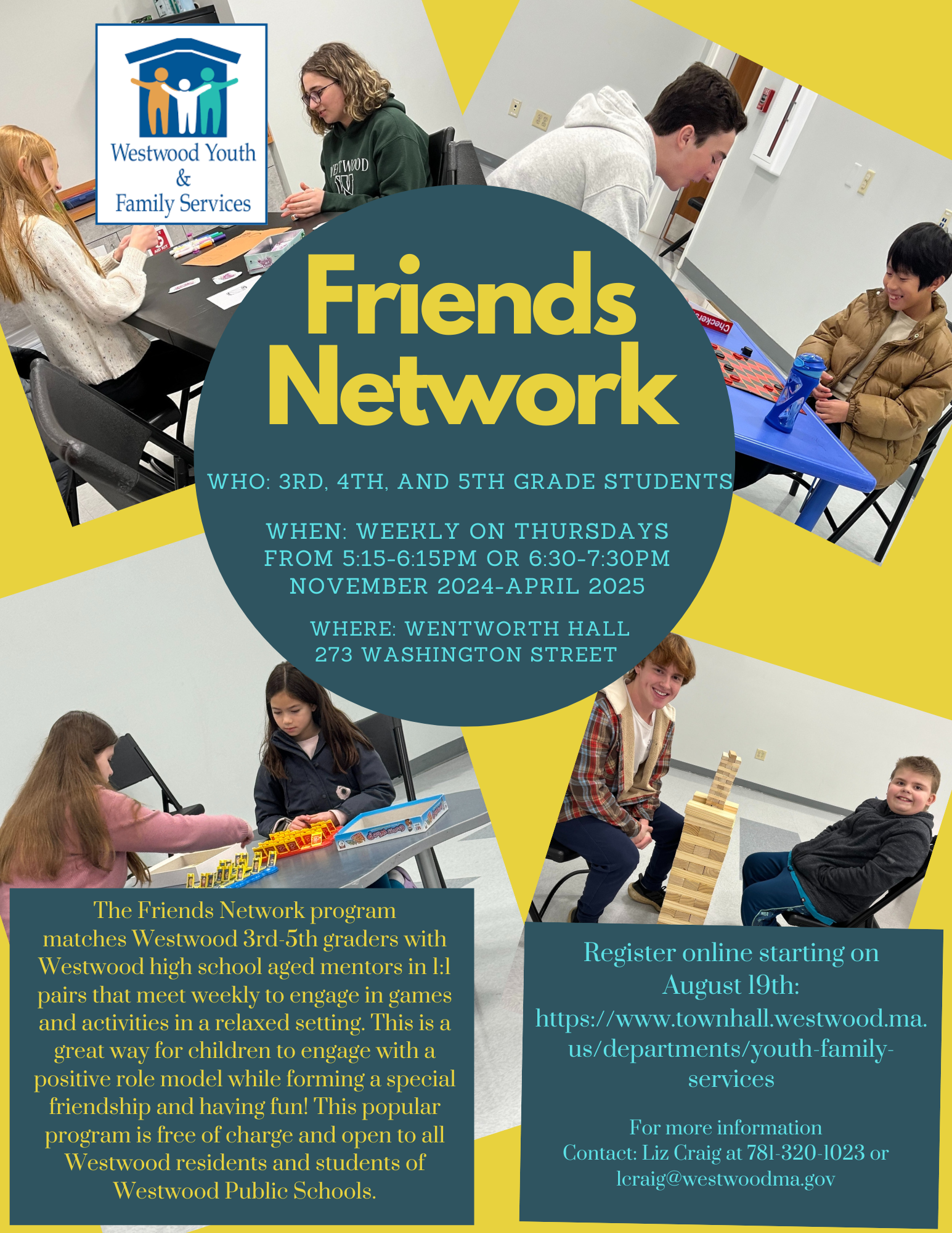 Friends Network Flyer for Website