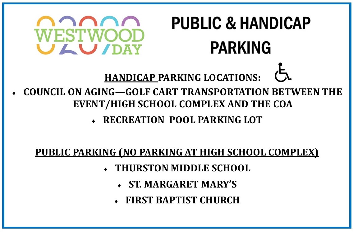 WWD handicap parking 2024